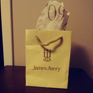James Avery gift bag, 60th Anniversary tissue pape